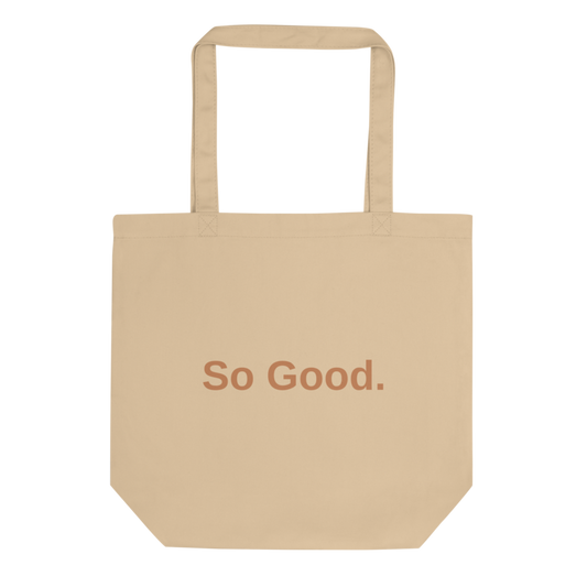 So Good — Tote Bag Sunset (Oyster)